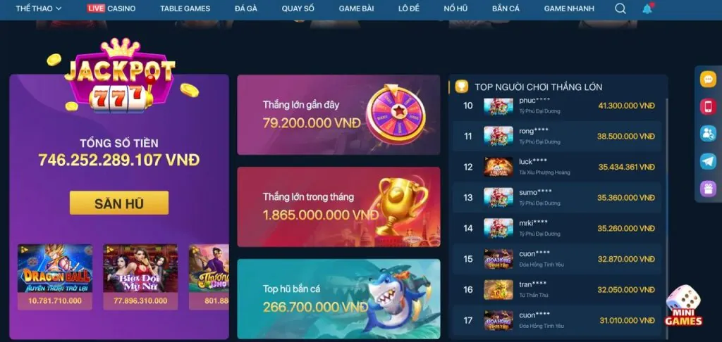 Tổng quan nền tảng Slot Games 999bet chính thức